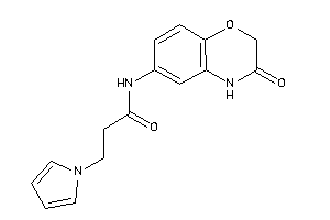 N-(3-keto-4H-1,4-benzoxazin-6-yl)-3-pyrrol-1-yl-propionamide