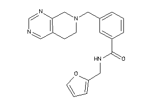 3-(6,8-dihydro-5H-pyrido[3,4-d]pyrimidin-7-ylmethyl)-N-(2-furfuryl)benzamide