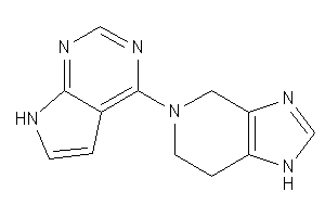 4-(1,4,6,7-tetrahydroimidazo[4,5-c]pyridin-5-yl)-7H-pyrrolo[2,3-d]pyrimidine