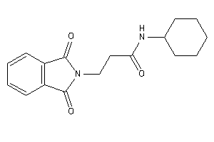 N-cyclohexyl-3-phthalimido-propionamide