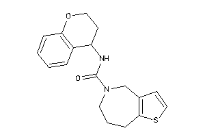 N-chroman-4-yl-4,6,7,8-tetrahydrothieno[3,2-c]azepine-5-carboxamide