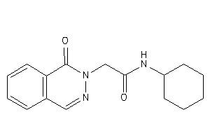 N-cyclohexyl-2-(1-ketophthalazin-2-yl)acetamide