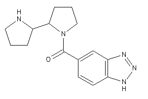 1H-benzotriazol-5-yl-(2-pyrrolidin-2-ylpyrrolidino)methanone