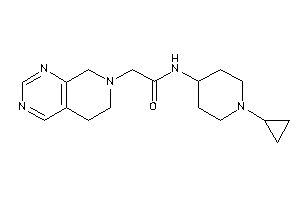 N-(1-cyclopropyl-4-piperidyl)-2-(6,8-dihydro-5H-pyrido[3,4-d]pyrimidin-7-yl)acetamide