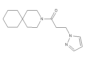 1-(3-azaspiro[5.5]undecan-3-yl)-3-pyrazol-1-yl-propan-1-one