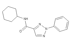 N-cyclohexyl-2-phenyl-triazole-4-carboxamide