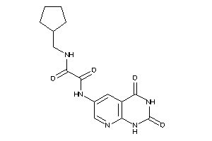 N-(cyclopentylmethyl)-N'-(2,4-diketo-1H-pyrido[2,3-d]pyrimidin-6-yl)oxamide