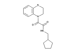 N-(cyclopentylmethyl)-2-(2,3-dihydro-1,4-benzothiazin-4-yl)-2-keto-acetamide