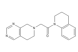 2-(6,8-dihydro-5H-pyrido[3,4-d]pyrimidin-7-yl)-1-(3,4-dihydro-2H-quinolin-1-yl)ethanone