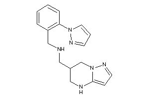 (2-pyrazol-1-ylbenzyl)-(4,5,6,7-tetrahydropyrazolo[1,5-a]pyrimidin-6-ylmethyl)amine