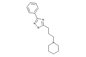 3-phenyl-5-(3-piperidinopropyl)-1,2,4-oxadiazole