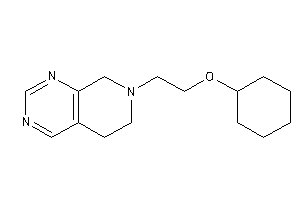 7-[2-(cyclohexoxy)ethyl]-6,8-dihydro-5H-pyrido[3,4-d]pyrimidine