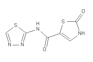 2-keto-N-(1,3,4-thiadiazol-2-yl)-4-thiazoline-5-carboxamide