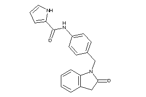 N-[4-[(2-ketoindolin-1-yl)methyl]phenyl]-1H-pyrrole-2-carboxamide