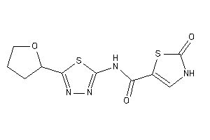 2-keto-N-[5-(tetrahydrofuryl)-1,3,4-thiadiazol-2-yl]-4-thiazoline-5-carboxamide