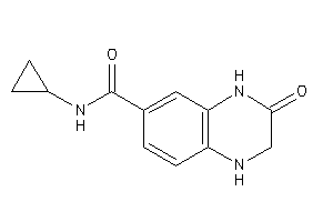 N-cyclopropyl-3-keto-2,4-dihydro-1H-quinoxaline-6-carboxamide