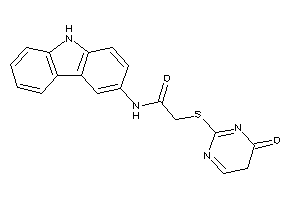 N-(9H-carbazol-3-yl)-2-[(4-keto-5H-pyrimidin-2-yl)thio]acetamide