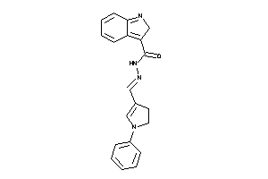 N-[(1-phenyl-2-pyrrolin-3-yl)methyleneamino]-2H-indole-3-carboxamide