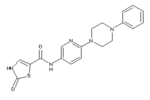 2-keto-N-[6-(4-phenylpiperazino)-3-pyridyl]-4-thiazoline-5-carboxamide