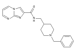 N-[(1-benzyl-4-piperidyl)methyl]imidazo[1,2-a]pyrimidine-2-carboxamide