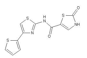 2-keto-N-[4-(2-thienyl)thiazol-2-yl]-4-thiazoline-5-carboxamide