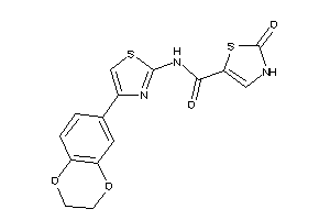 N-[4-(2,3-dihydro-1,4-benzodioxin-6-yl)thiazol-2-yl]-2-keto-4-thiazoline-5-carboxamide