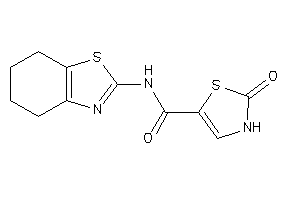 2-keto-N-(4,5,6,7-tetrahydro-1,3-benzothiazol-2-yl)-4-thiazoline-5-carboxamide