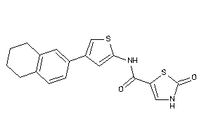 2-keto-N-(4-tetralin-6-yl-2-thienyl)-4-thiazoline-5-carboxamide