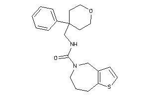 N-[(4-phenyltetrahydropyran-4-yl)methyl]-4,6,7,8-tetrahydrothieno[3,2-c]azepine-5-carboxamide