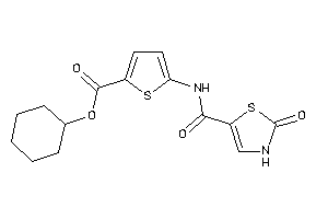 5-[(2-keto-4-thiazoline-5-carbonyl)amino]thiophene-2-carboxylic Acid Cyclohexyl Ester