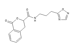 Image of 1-keto-N-[3-(1,2,4-oxadiazol-5-yl)propyl]isochroman-3-carboxamide