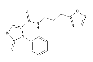 N-[3-(1,2,4-oxadiazol-5-yl)propyl]-3-phenyl-2-thioxo-4-imidazoline-4-carboxamide