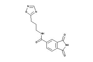 1,3-diketo-N-[3-(1,2,4-oxadiazol-5-yl)propyl]isoindoline-5-carboxamide