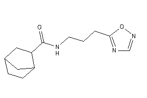 N-[3-(1,2,4-oxadiazol-5-yl)propyl]norbornane-2-carboxamide