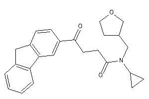 N-cyclopropyl-4-(9H-fluoren-3-yl)-4-keto-N-(tetrahydrofuran-3-ylmethyl)butyramide