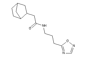 2-(2-norbornyl)-N-[3-(1,2,4-oxadiazol-5-yl)propyl]acetamide