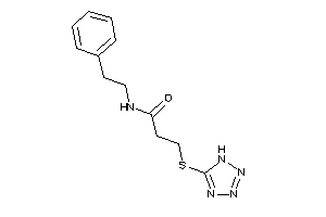 N-phenethyl-3-(1H-tetrazol-5-ylthio)propionamide