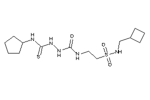 1-[2-(cyclobutylmethylsulfamoyl)ethyl]-3-(cyclopentylthiocarbamoylamino)urea