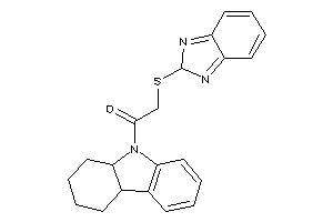 1-(1,2,3,4,4a,9a-hexahydrocarbazol-9-yl)-2-(2H-benzimidazol-2-ylthio)ethanone