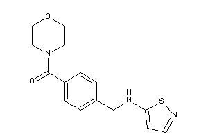 [4-[(isothiazol-5-ylamino)methyl]phenyl]-morpholino-methanone