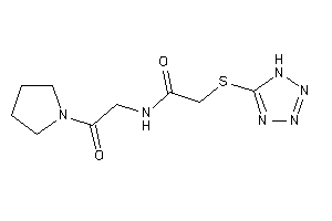 N-(2-keto-2-pyrrolidino-ethyl)-2-(1H-tetrazol-5-ylthio)acetamide