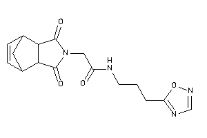 2-(diketoBLAHyl)-N-[3-(1,2,4-oxadiazol-5-yl)propyl]acetamide