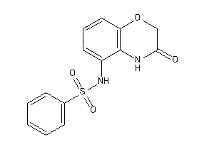 N-(3-keto-4H-1,4-benzoxazin-5-yl)benzenesulfonamide