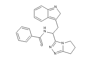 N-[1-(6,7-dihydro-5H-pyrrolo[2,1-c][1,2,4]triazol-3-yl)-2-(2H-indol-3-yl)ethyl]benzamide