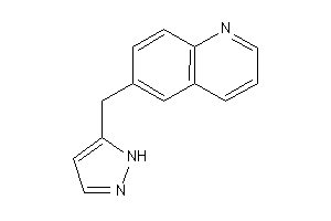 6-(1H-pyrazol-5-ylmethyl)quinoline