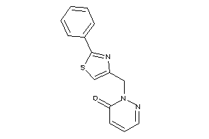 2-[(2-phenylthiazol-4-yl)methyl]pyridazin-3-one