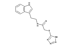 N-[2-(1H-indol-3-yl)ethyl]-2-(1H-tetrazol-5-ylthio)acetamide