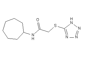 N-cycloheptyl-2-(1H-tetrazol-5-ylthio)acetamide