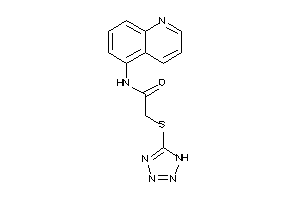 N-(5-quinolyl)-2-(1H-tetrazol-5-ylthio)acetamide