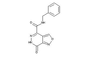 N-benzyl-7-keto-6H-isoxazolo[3,4-d]pyridazine-4-carboxamide